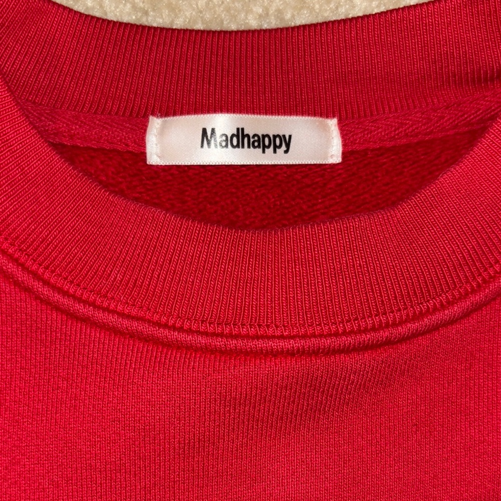 Madhappy Red Crew - Picture 2 of 5